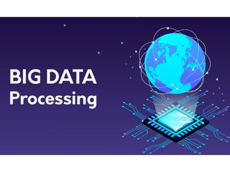 Steps of data processing in big data